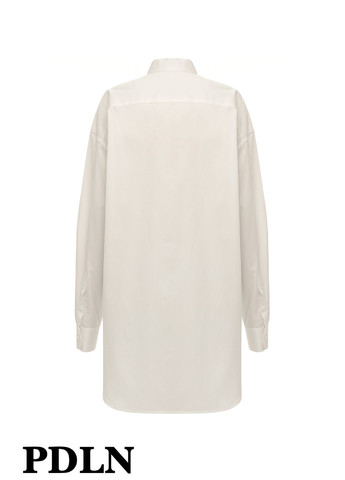 Оверсайз рубашка унисекс, с воротником стойкой PDLN (304255194)