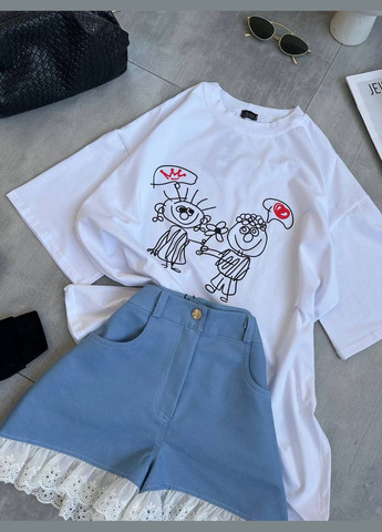 Футболка с веселым рисунком Adelante - (318562670)