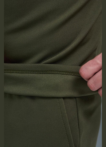 Оливковая (хаки) футболка-базовое поло с лого🔥 для мужчин Luna