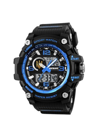 012BUBKUAGD Трезубец золото Черные с синим + Коробка Patriot (341336405)