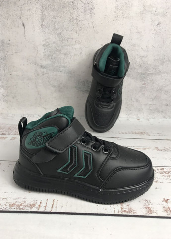 Черевики демісезонні дитячі для хлопчика Чорний (407) Bessky (347236414)