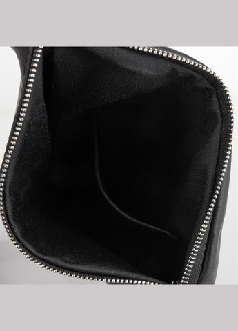 Сумка слінг чоловіча через плече на одну шлейку шкіряна середня Чорний 35745 TARWA (336889716)