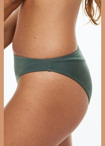 Оливковые (хаки) купальные трусики H&M