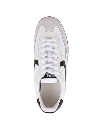 Білі жіночі кеди yd2600-08-2 білий шкіра MIRATON