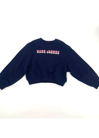 Marc Jacobs свитшот, арт. 15630, shortened, 10 лет, 138 см темно-синий трикотаж