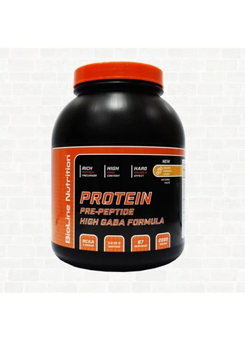 Протеїн сироватковий для набору м'язової ваги 80% 2 кг морозиво BioLine Nutrition (379013296)