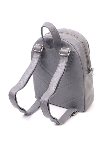 Женский рюкзак из натуральной кожи с карманами серый (sku_16308) No Brand (329860333)