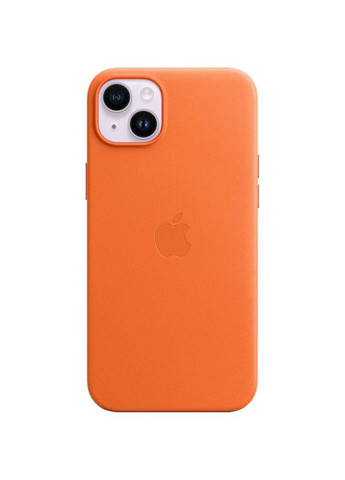 Чохол для iPhone 14 Plus Leather Case/MagSafe/Orange (MPPF3ZE/A) Apple (322905388)