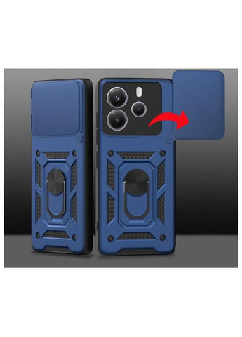 Чохол до мобільного телефона (713093) BeCover Military Xiaomi Redmi Note 14 5G Blue (364496656)