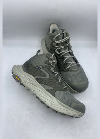Хаки ботинки one one anacapa 2 mid gore-tex HOKA