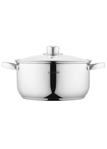 Кастрюля Gemini Gourmet, стеклянная крышка, 5 л, Ardesto (314747649)