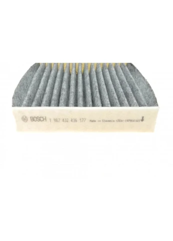 Фільтр салону Citroen C3/C4/Peugeot 207/208 09- (вугільний) К-кт 2 шт. 1 987 432 436 UA63 Bosch (345777322)