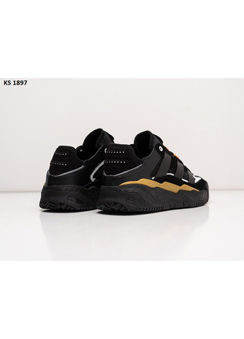 КРОСІВКИ ЖІНОЧІ ADIDAS NITEBALL BLACK ORANGE АДІДАС НАЙТБОЛ No Brand чорні демісезони (368885374)