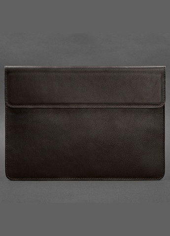 Шкіряний чохол-конверт на магнітах для MacBook Pro 16" Темно-коричневий (A-028897) BlankNote (329742916)