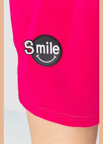Костюм жіночий повсякденний футболка+шорти, колір малиновий, Ager (266815082)