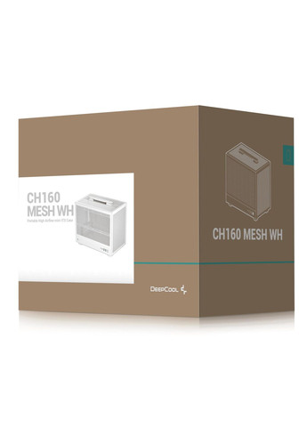 Корпус CH160 Mesh White (R-CH160-WHNMI0-G-1) без БЖ DeepCool (360398881)