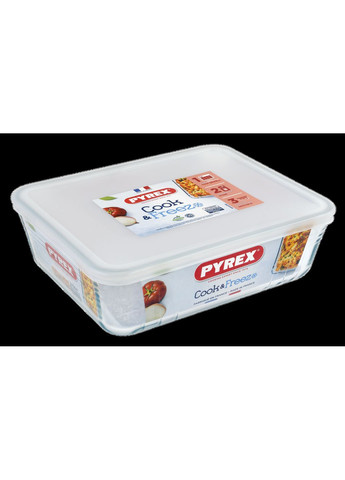 Форма с крышкой Cook&Freez, 24х19х8 см (7092353) Pyrex (360404387)