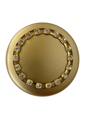 Магнит для штор круг элит 5х5 см антик светлый пара 2 шт MIS LT №12а (323147808)