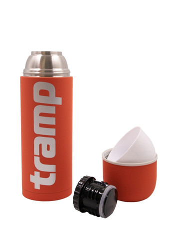Термос Soft Touch 1 л, Оранжевый Tramp (360714360)