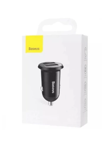АЗУ Grain Pro 4.8A 2USB (black) Baseus (385618693)