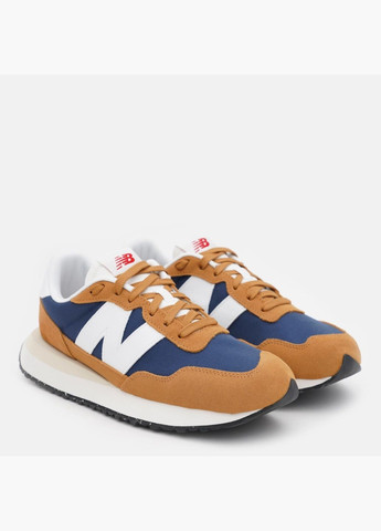 Коричневые кроссовки мужские 237 brown/blue ms237oc New Balance