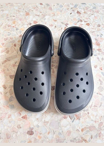 Черные clog off court крокс крокбэнд офф клог Crocs