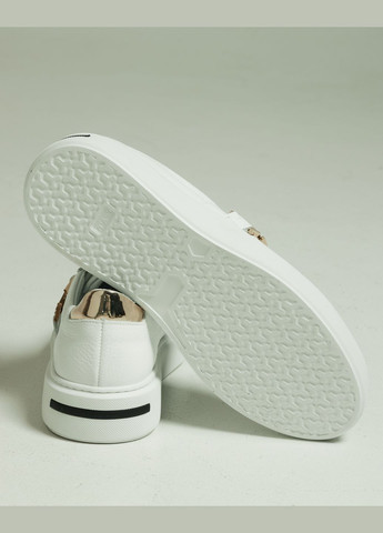 Білі кеди жіночі білі шкіра Mario Muzi