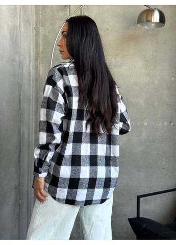 Сорочка байка кашемір тепла у клітинку на ґудзиках Україна (362556473)