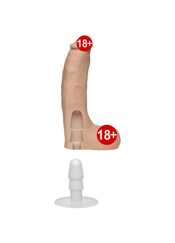 Фалоімітатор Doc Johnson Signature Cocks – Chad White 8,5 inch UltraSkin No Brand (303907395)