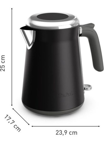 Електрочайник Collection KI6668E0 1.7 л чорний Tefal (365719049)