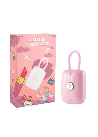 Вакуумный клиторальный стимулятор Louis Vibrate Pink с вибрацией Otouch (303896568)
