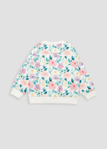 Wanex світшот для дівчинки колір білий cb-00268917 білий трикотаж