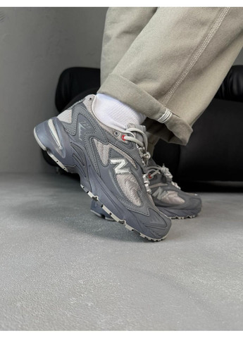 Серые демисезонные кроссовки мужские new balance 725 grey black нью беланс 725 No Brand