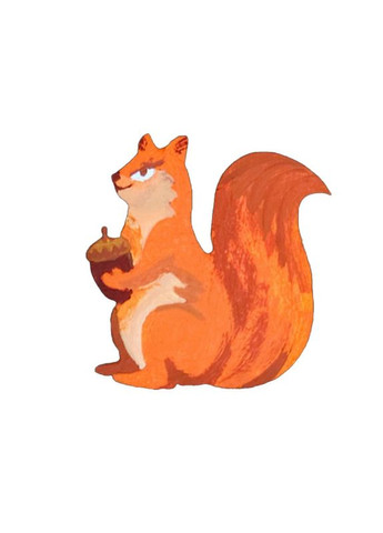 Набір дитячої творчості Розпис по дереву "Магніти-лісові мешканці" РД-006 УМНЯШКА (367968497)