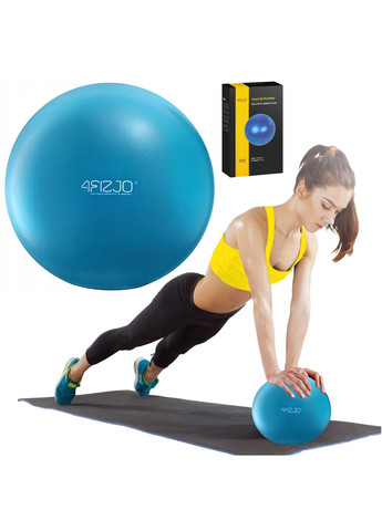 М'яч для пілатесу, йоги, реабілітації 22 см Blue 4FIZJO 4fj0140 (275333912)