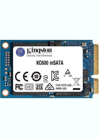 SSD накопитель M.2 256Gb KC600 (SKC600MS/256G) Kingston (293346559)