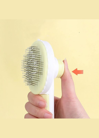 Гребінець для шерсті тварин 091118 Yellow 3 шт. Taotaopets (352011524)