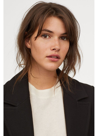 Черное Пальто,черный, H&M