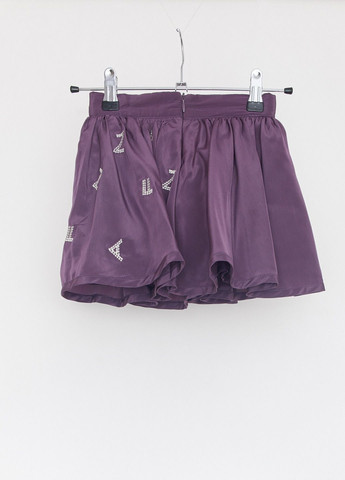 Фиолетовая кэжуал однотонная юбка Naf Naf