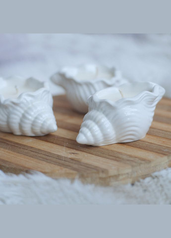 Ароматическая свеча из соевого воска «Мушля» SP2367, 50 г Spokiy (322948843)