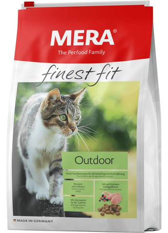 Корм для котів Finest Fit Outdoor 1.5 кг (4025877338281) Mera (364787500)
