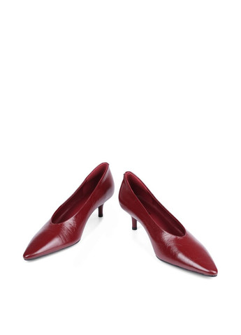 MIRATON Жіночі Туфлі 2668-1-1 Бордовий Шкіра бордовий з, китай — демісезон (368753972)