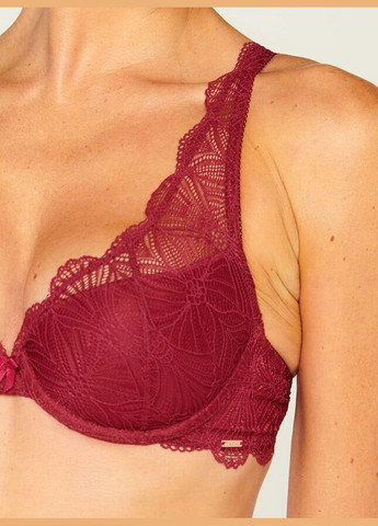 Бордовий бюстгальтер бордовий 36в Boux Avenue з кісточками
