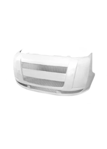 Накладка на передний бампер (под покраску) для Peugeot Bipper 2008-2017 гг Meliset (389782691)