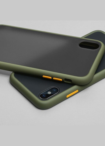 Противоударный матовый чехол для iPhone XS Max Cafele (322212382)