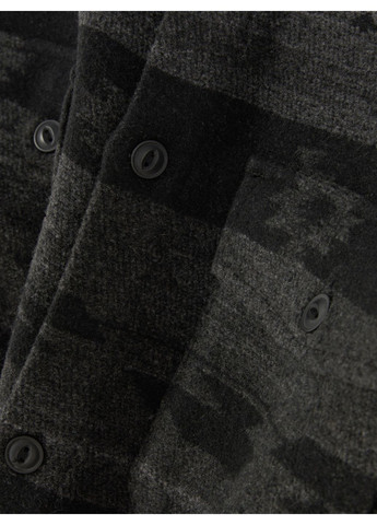 Куртка-рубашка,черный-серый в узоры, Primark (369624368)