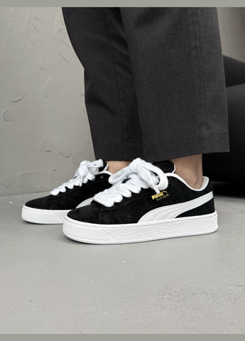 Кросівки жіночі і чоловічі Puma Suede Xl Black | Пума Суід чорні No Brand чорні демісезони (338793286)
