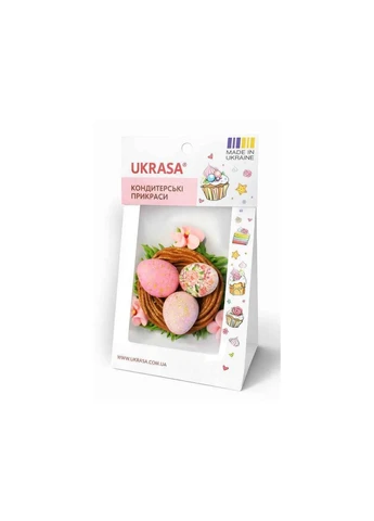 Пасхальное гнездышко с писанками Украса (400525944)