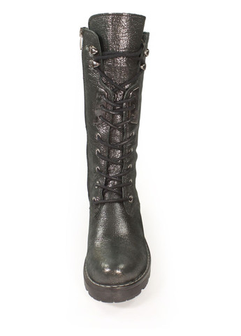 Жіночі зимові високі черевики з натуральної шкіри з повним хутром It-Girl (369900726)