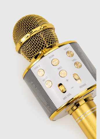 Беспроводной караоке микрофон с Bluetooth 858 No Brand (286845327)